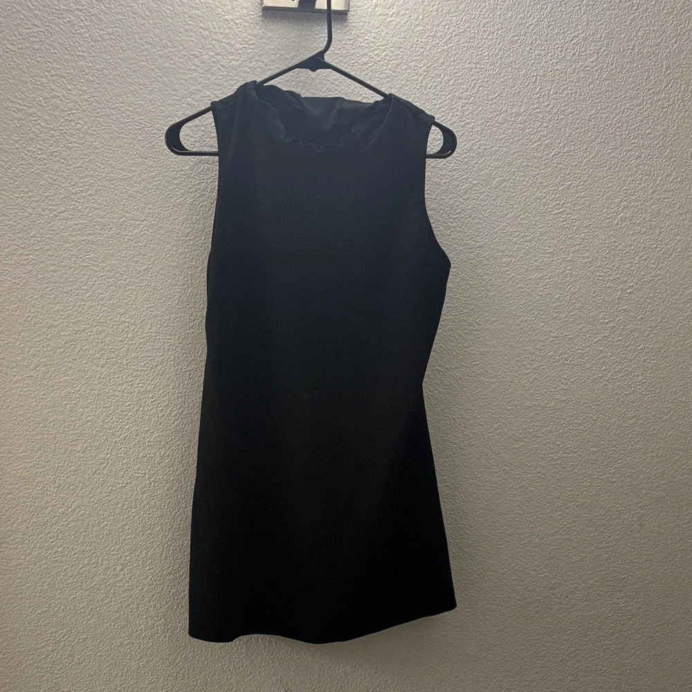 Zara Elegant Black Mini Dress - Picture 1 of 5